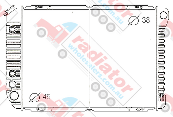RW018130A Radiator